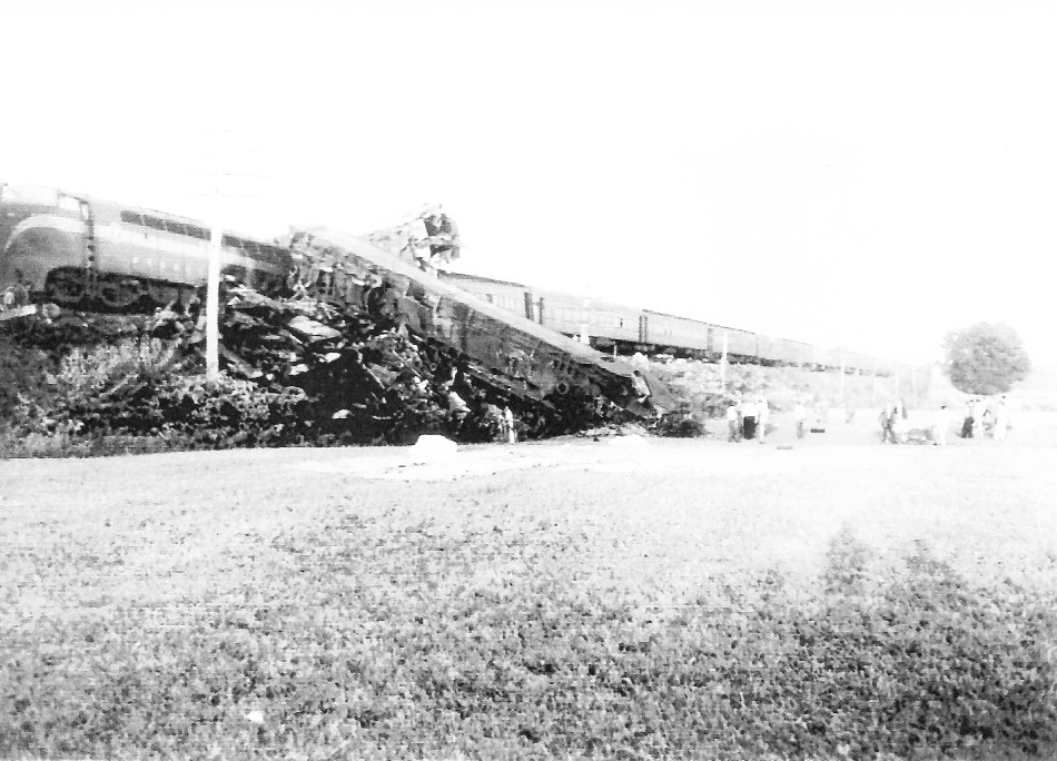 Troop Train Wreck Photo Album